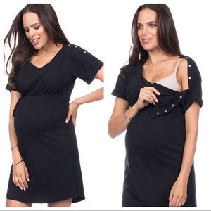 Seraphine NWT Maternity & Nursing Dress Paulette